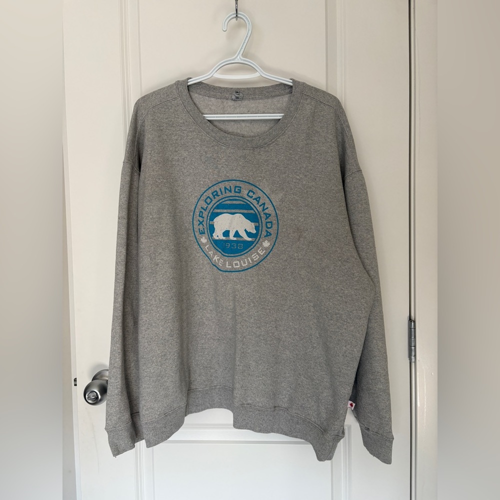 Gray Exploring Canada Sweater